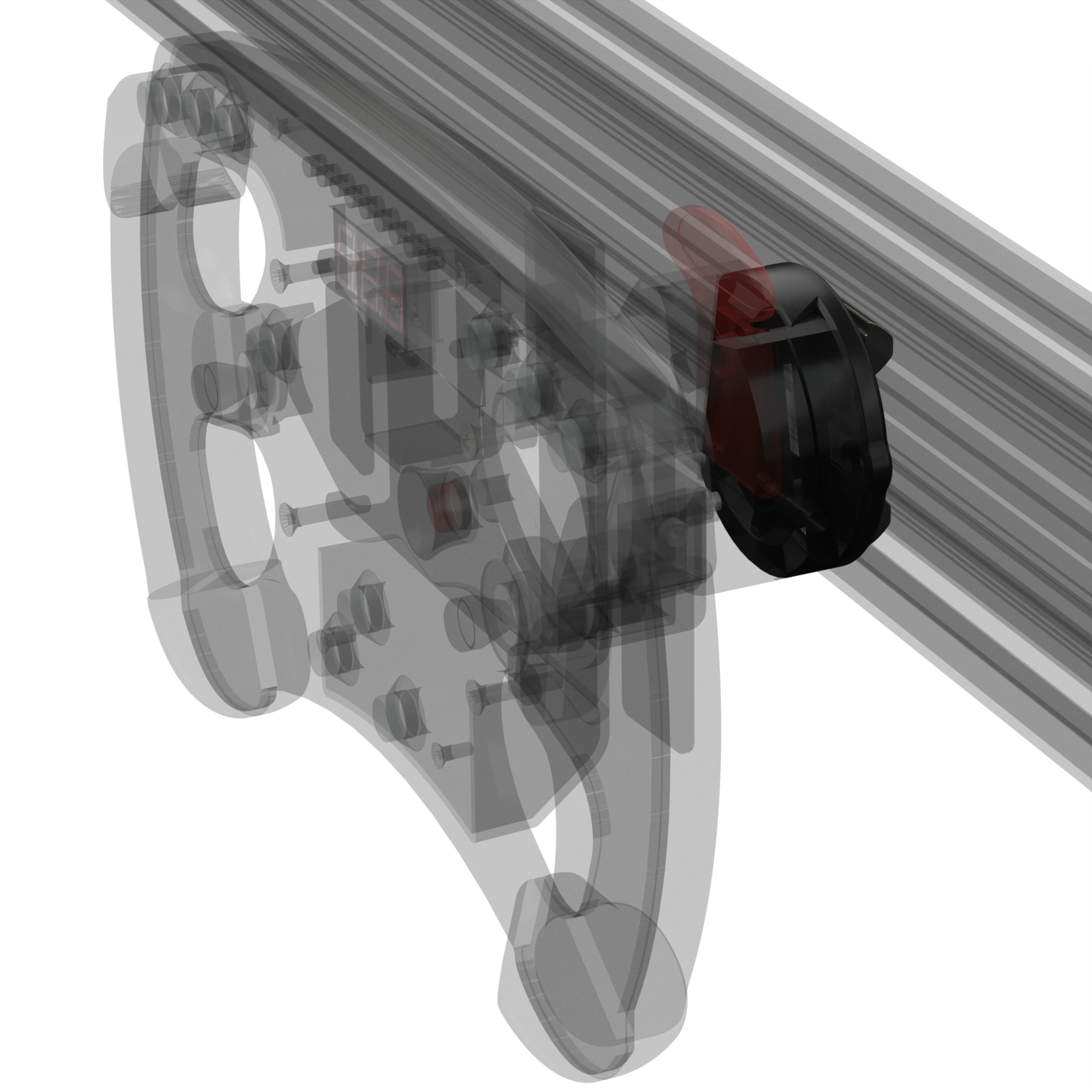 Wheel Sim Rig Mount For Asetek Quick Release