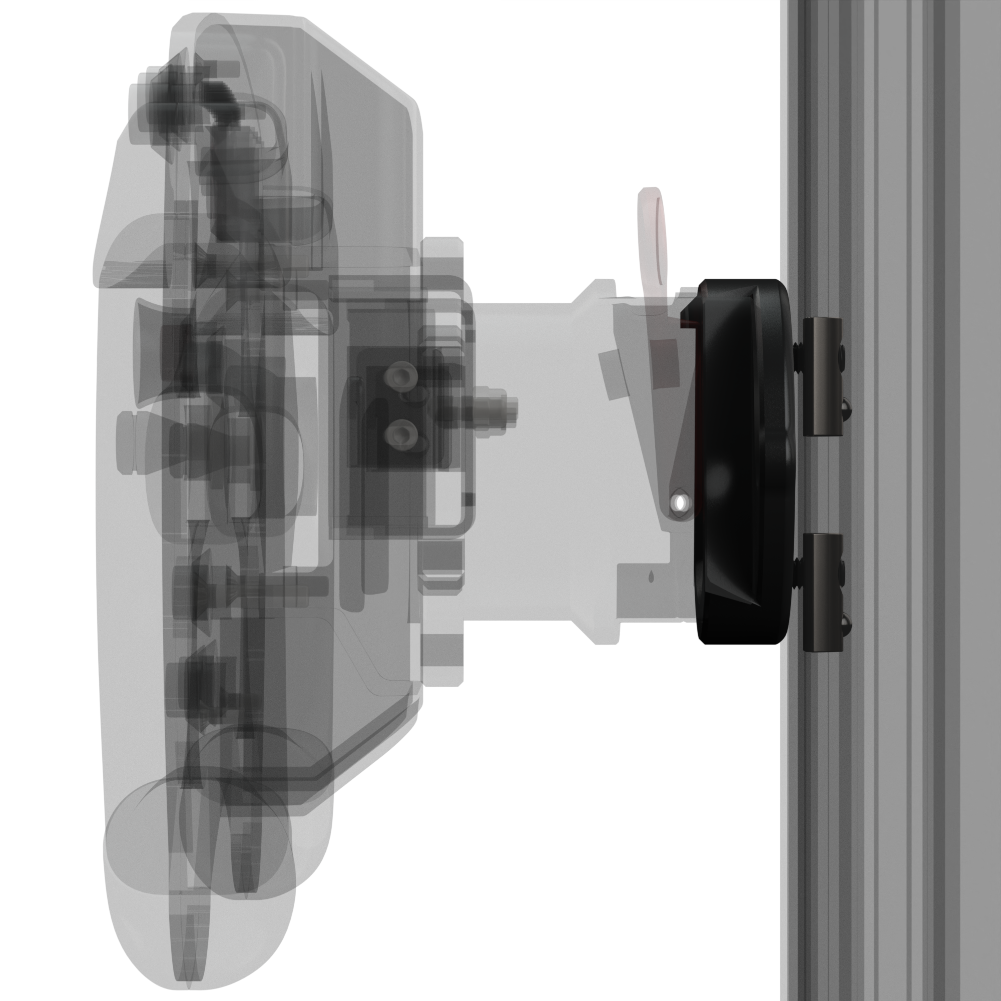 Wheel Sim Rig Mount For Asetek Quick Release