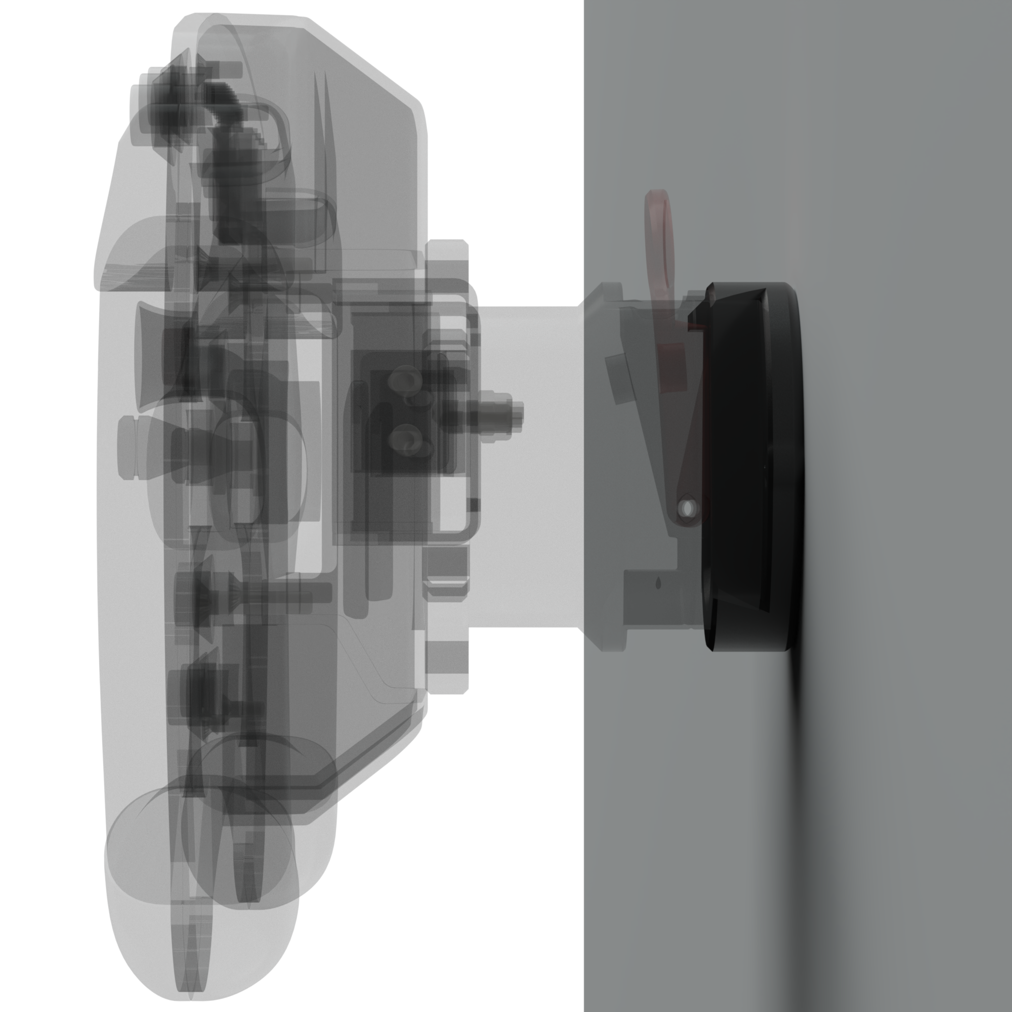 Wheel Wall Mount For Asetek Quick Release