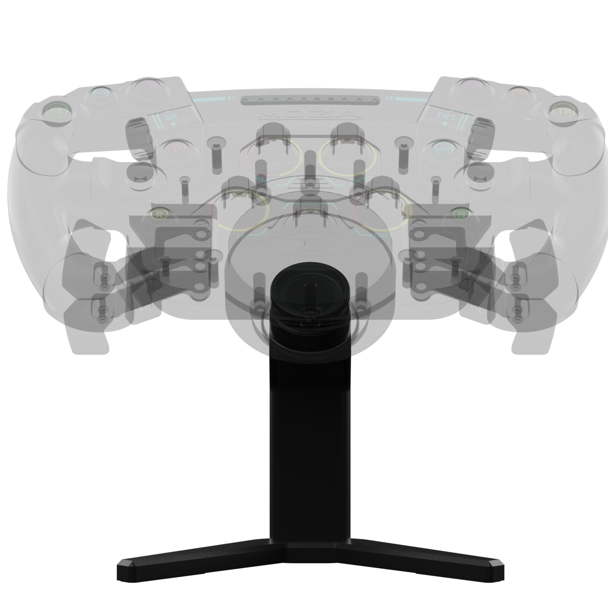 Sim Racing Steering Wheel Display Stand – Premium Desktop Mount for All Major Brands