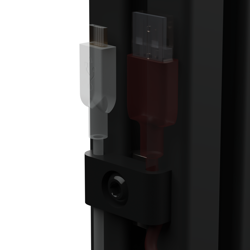 USB Charger Cable Holder for Sim Rigs